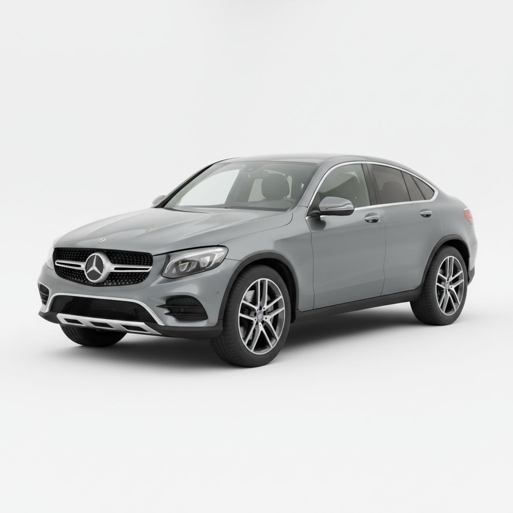 Mercedes-Benz GLC Coupe C253 2016 — widok boczny