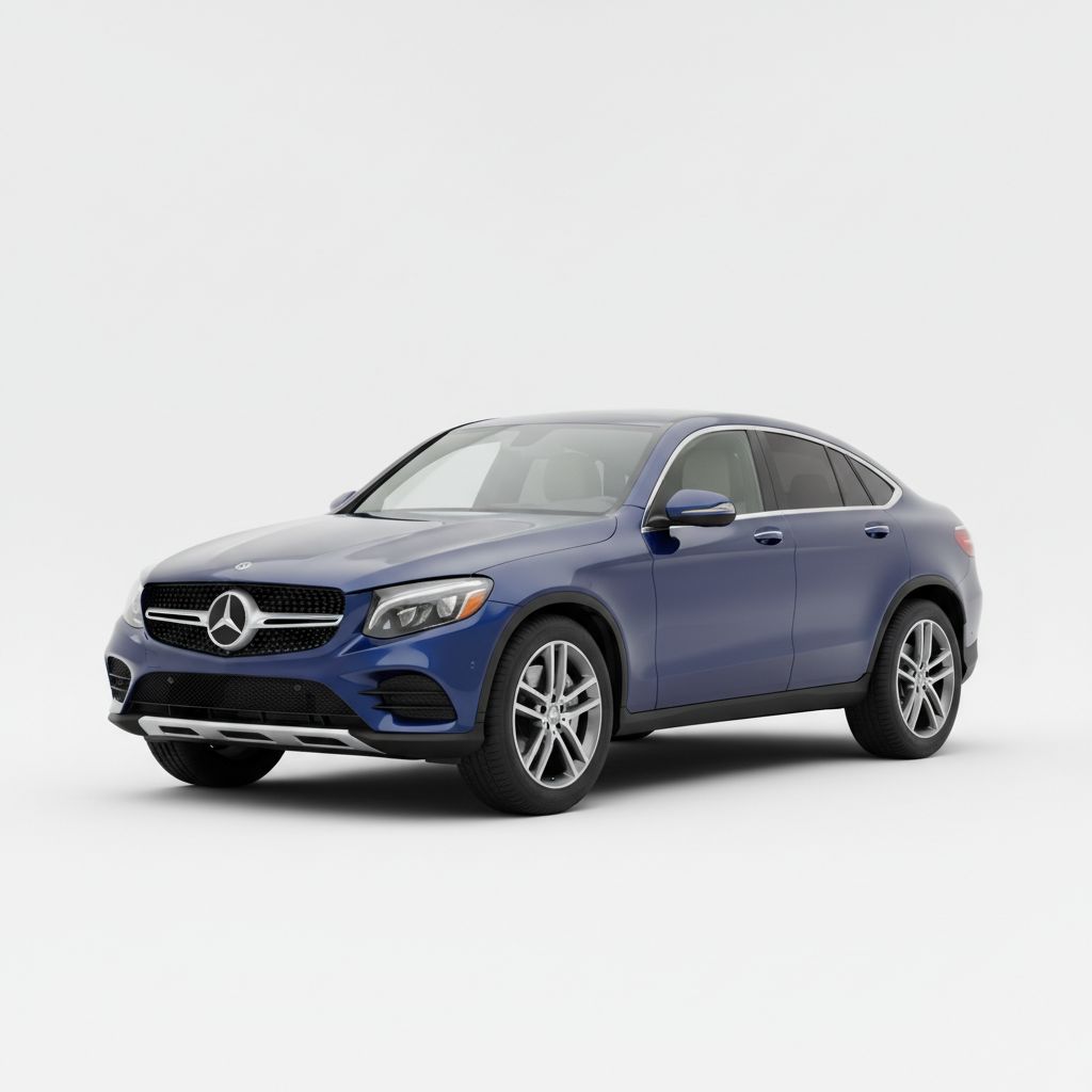 Mercedes-Benz GLC Coupe C253 2016 — widok boczny