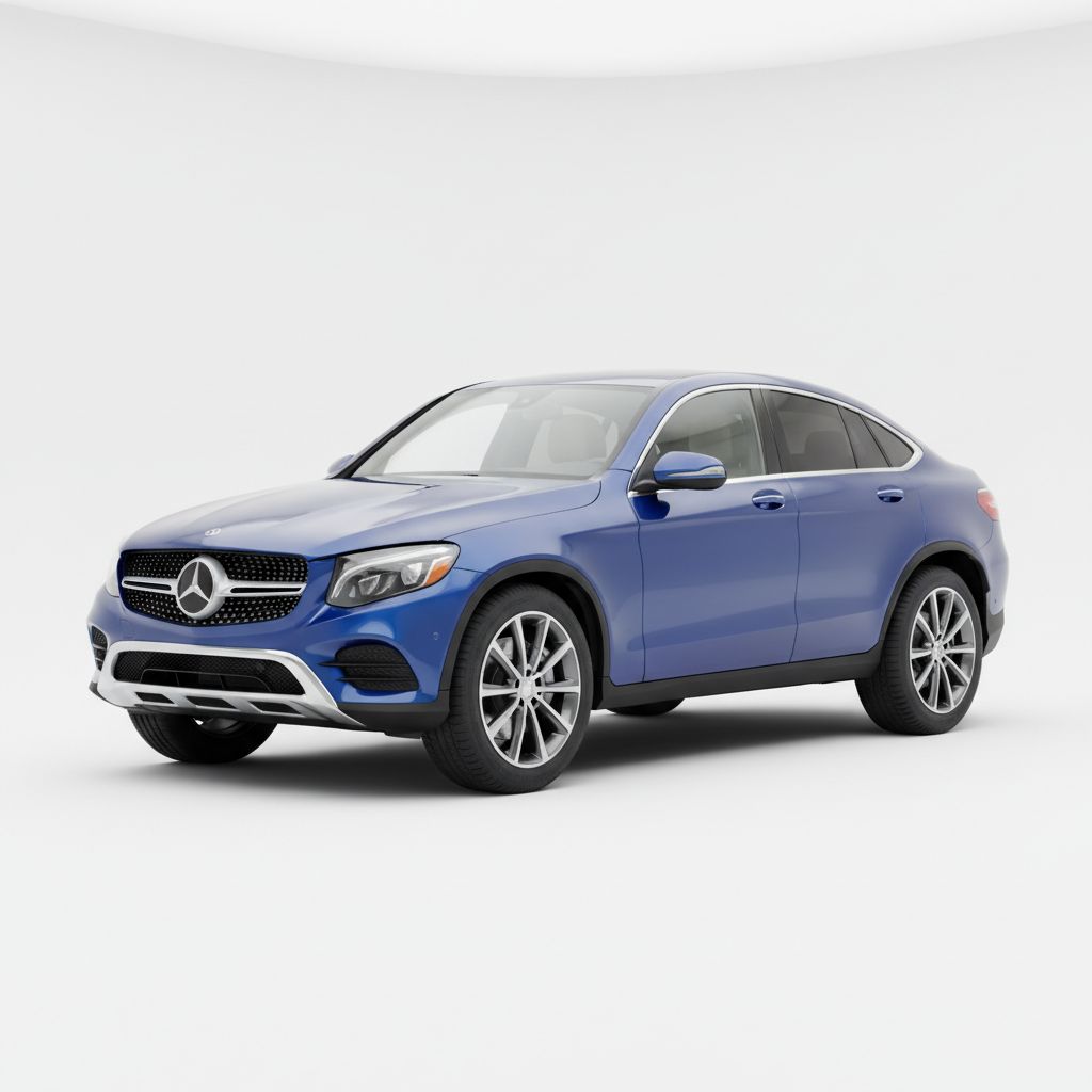 Mercedes-Benz GLC Coupe C253 2016 — widok boczny