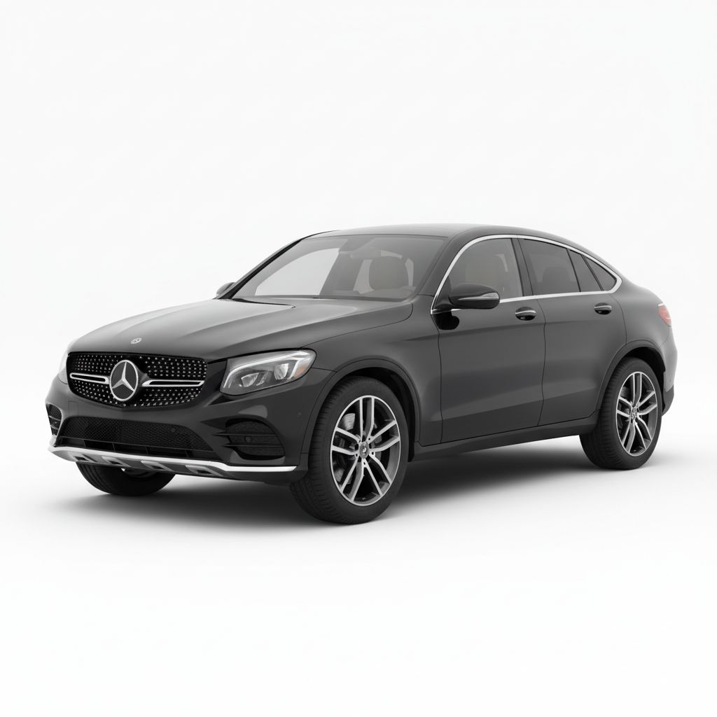 Mercedes-Benz GLC Coupe C253 2016 — widok boczny