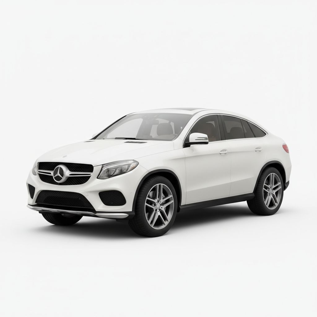 Mercedes-Benz GLE Coupe C292 2015 — widok boczny