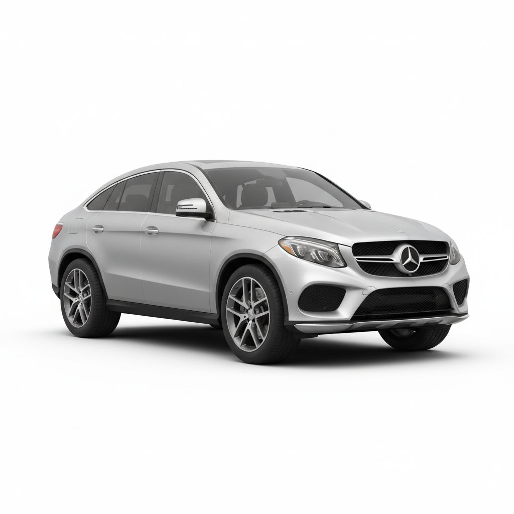 Mercedes-Benz GLE Coupe C292 2015 — widok boczny