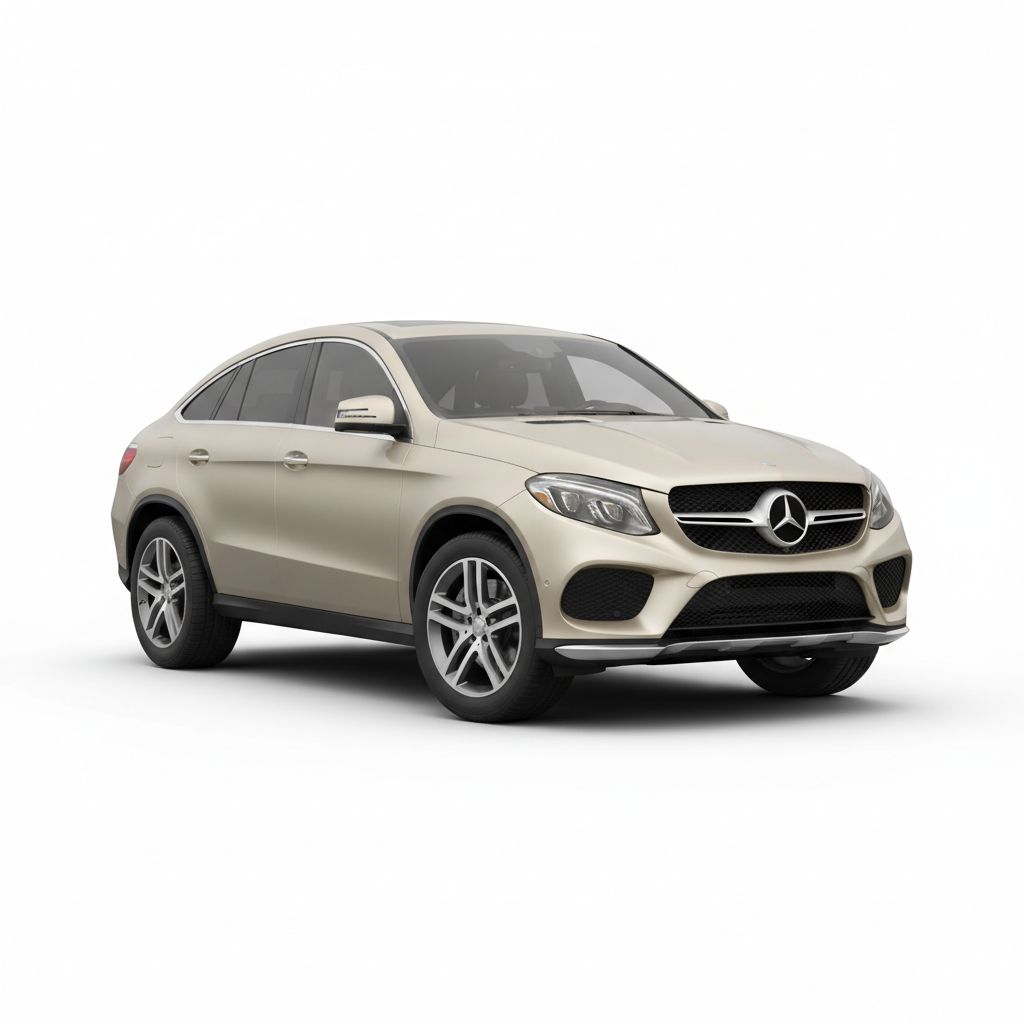 Mercedes-Benz GLE Coupe C292 2015 — widok boczny