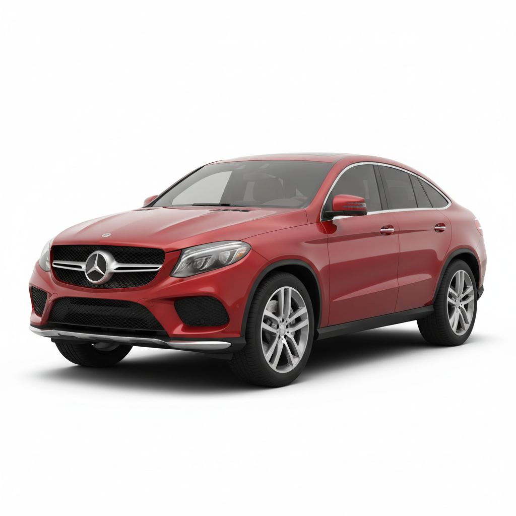 Mercedes-Benz GLE Coupe C292 2015 — widok boczny