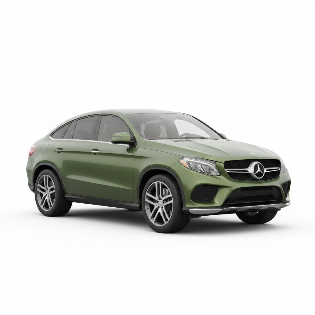 Mercedes-Benz GLE Coupe C292 2015 — widok boczny