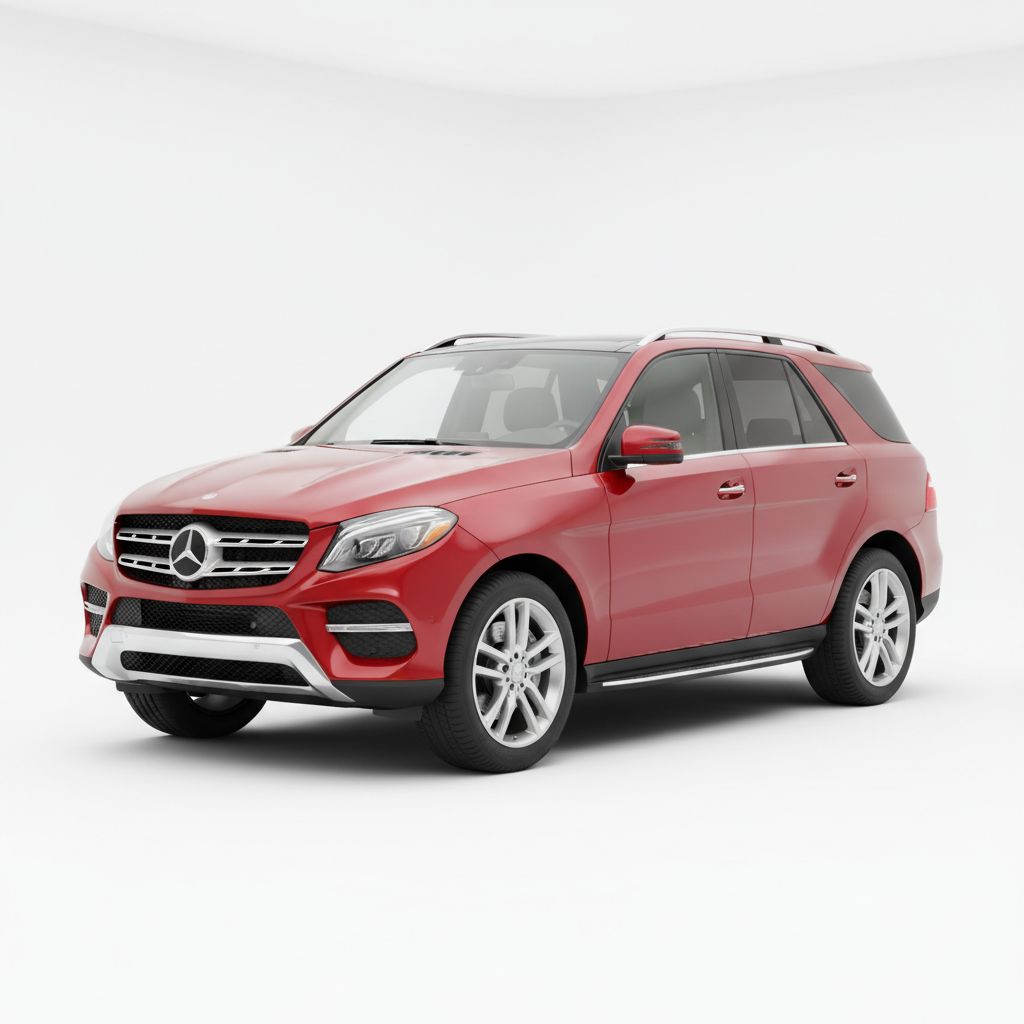 Mercedes-Benz GLE W166 2011 — widok boczny