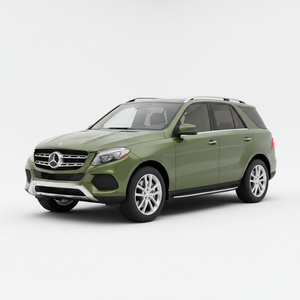 Mercedes-Benz GLE W166 2011 — widok boczny