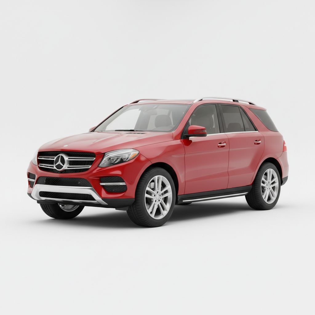 Mercedes-Benz GLE W166 2011 — widok boczny