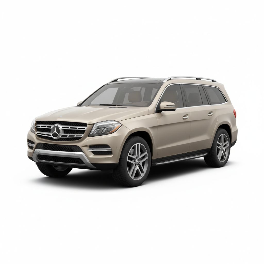 Mercedes-Benz GLS X166 2012 — widok boczny