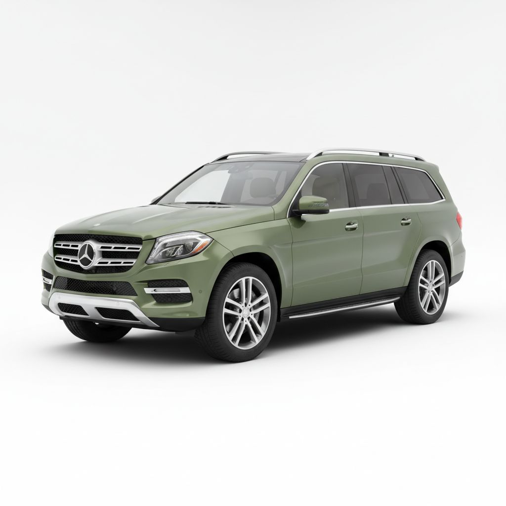 Mercedes-Benz GLS X166 2012 — widok boczny