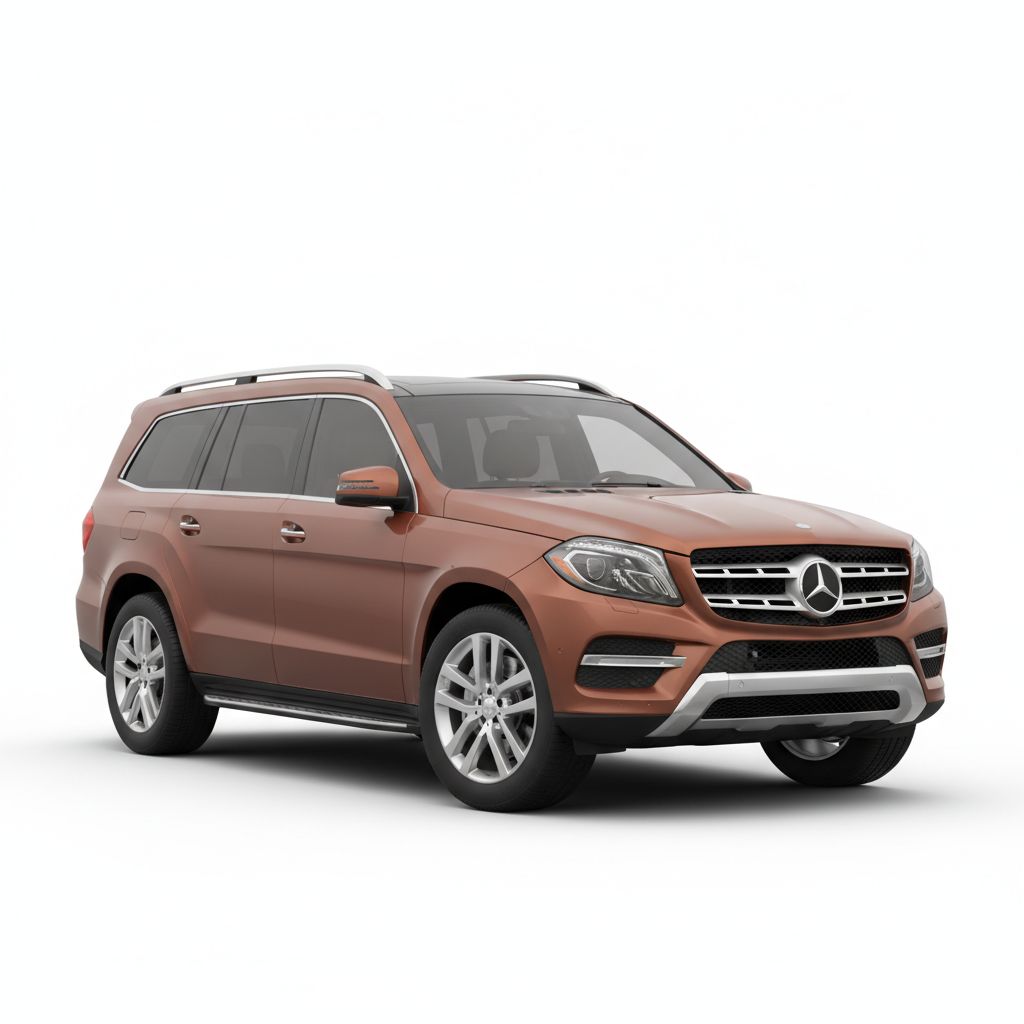 Mercedes-Benz GLS X166 2012 — widok boczny