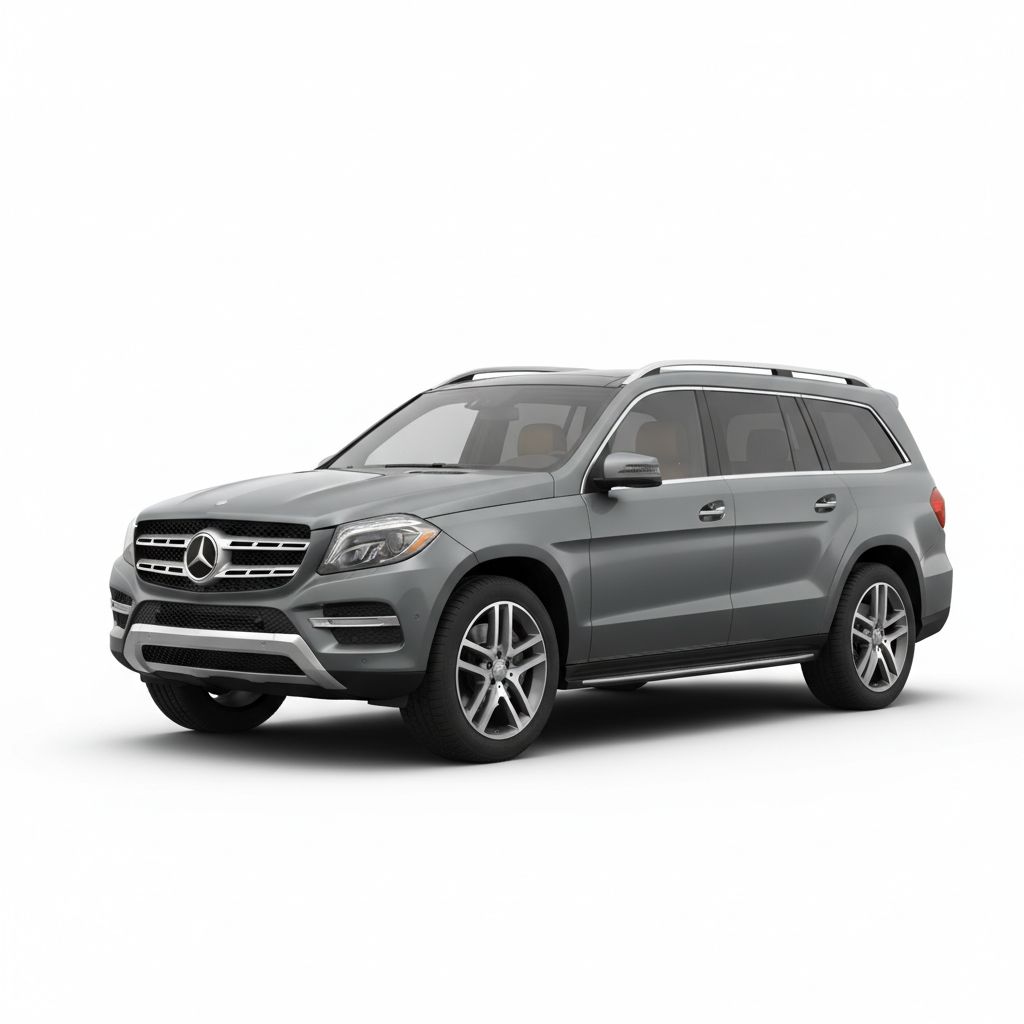 Mercedes-Benz GLS X166 2012 — widok boczny