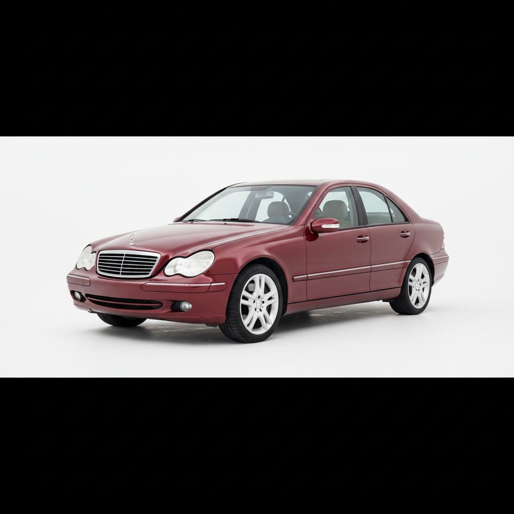 Mercedes-Benz Klasa C W203 2005 — widok boczny