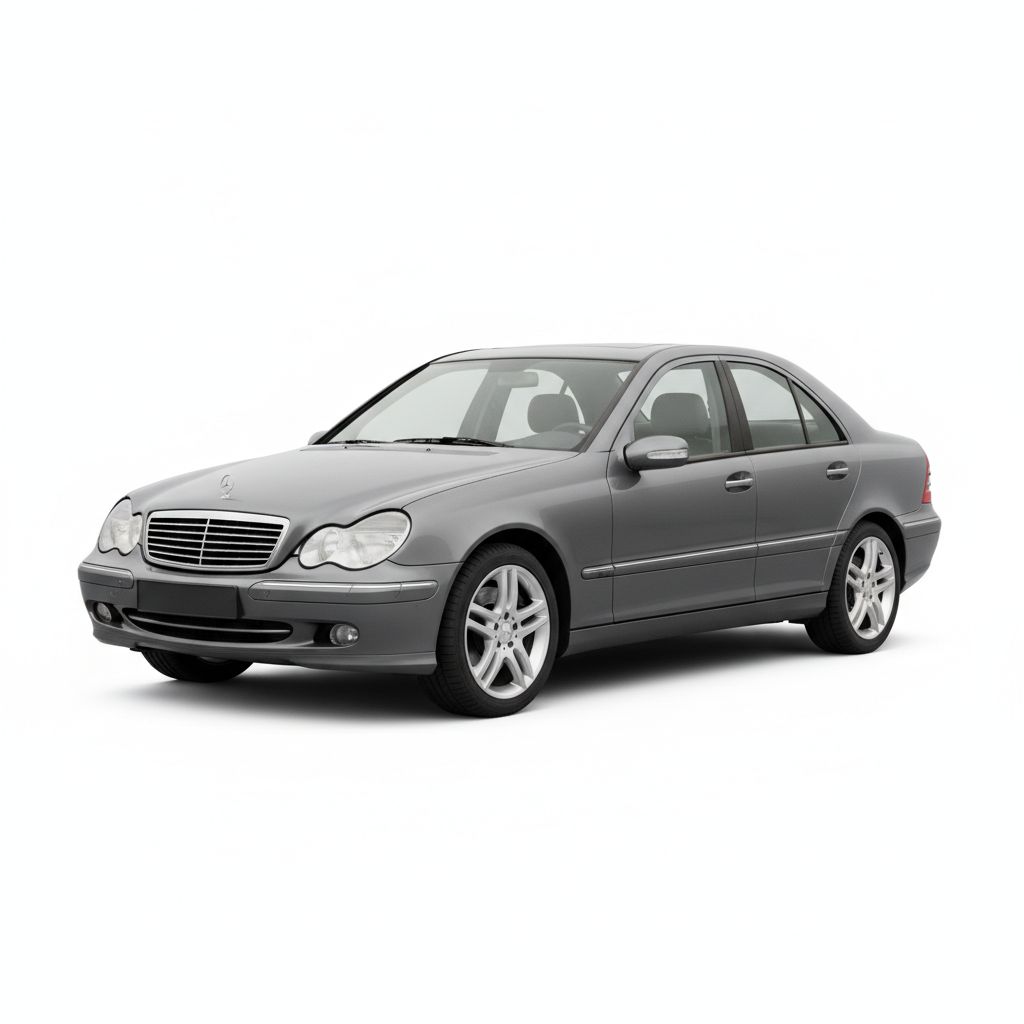 Mercedes-Benz Klasa C W203 2005 — widok boczny