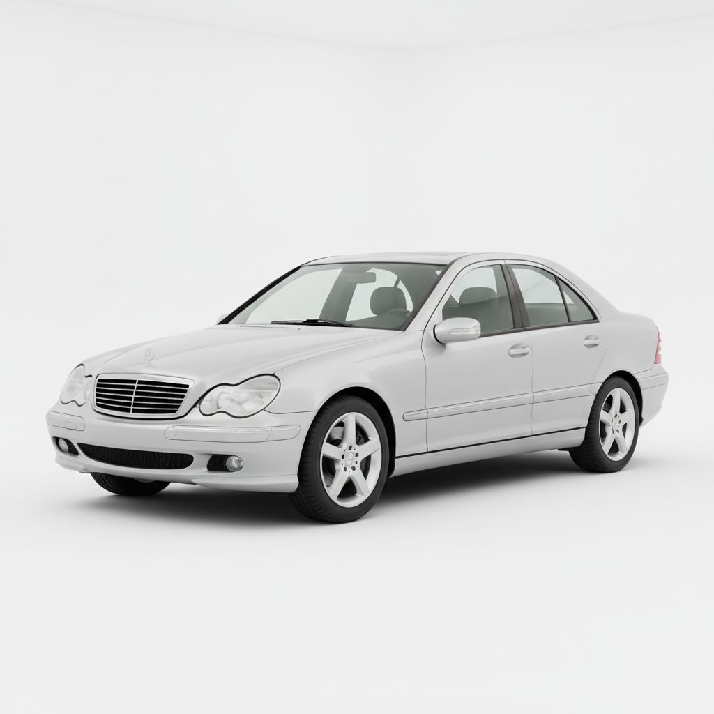Mercedes-Benz Klasa C W203 2005 — widok boczny