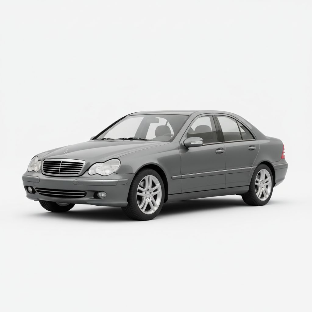 Mercedes-Benz Klasa C W203 2005 — widok boczny
