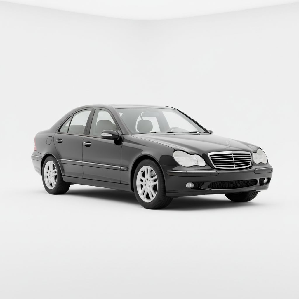 Mercedes-Benz Klasa C W203 2004 — widok boczny