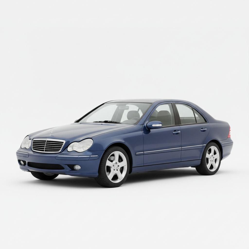 Mercedes-Benz Klasa C W203 2005 — widok boczny