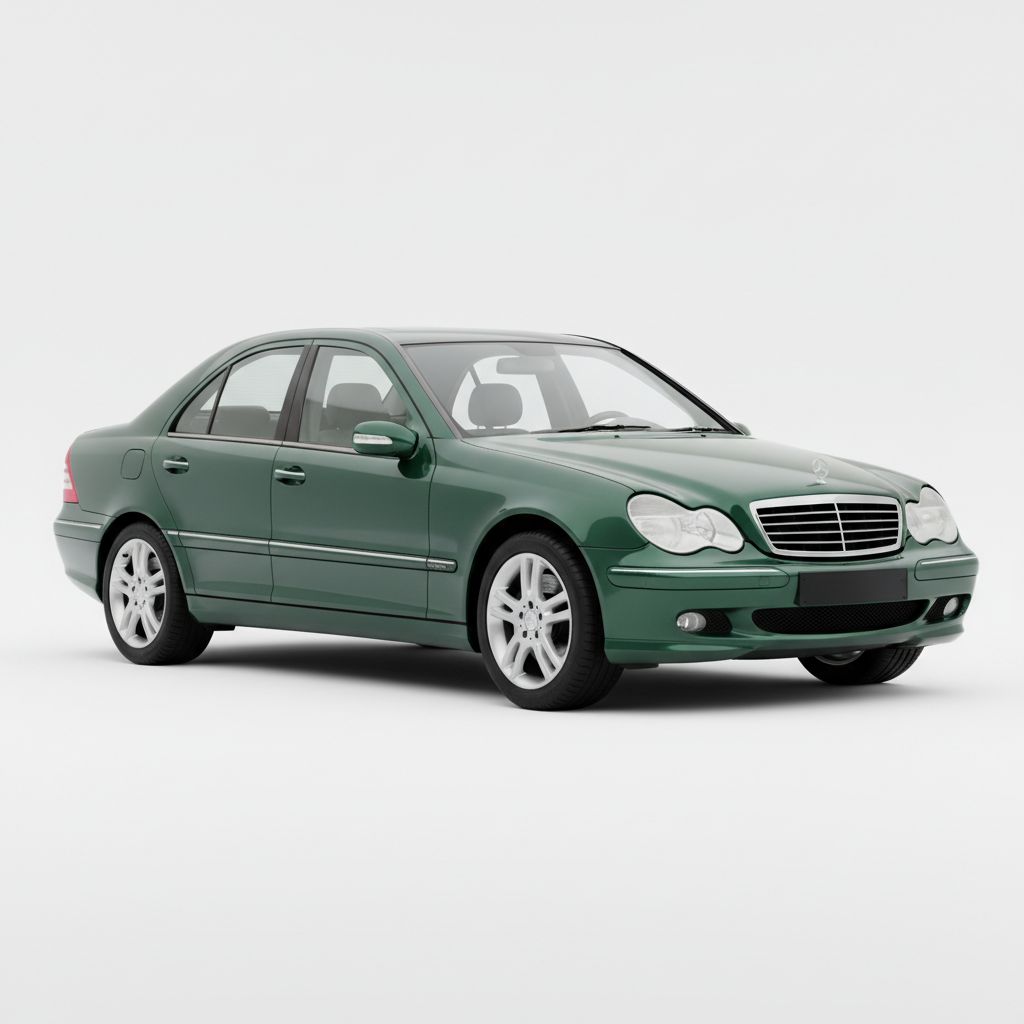 Mercedes-Benz Klasa C W203 2005 — widok boczny