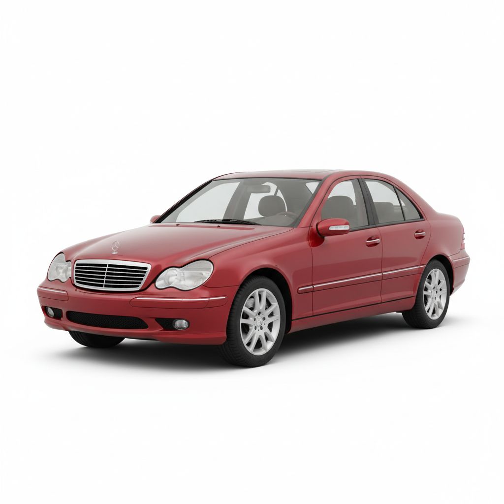 Mercedes-Benz Klasa C W203 2005 — widok boczny