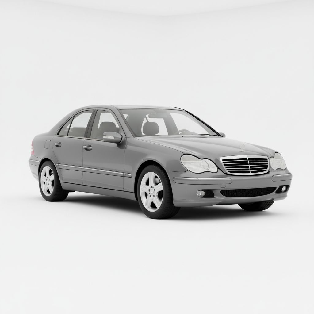 Mercedes-Benz Klasa C W203 2005 — widok boczny
