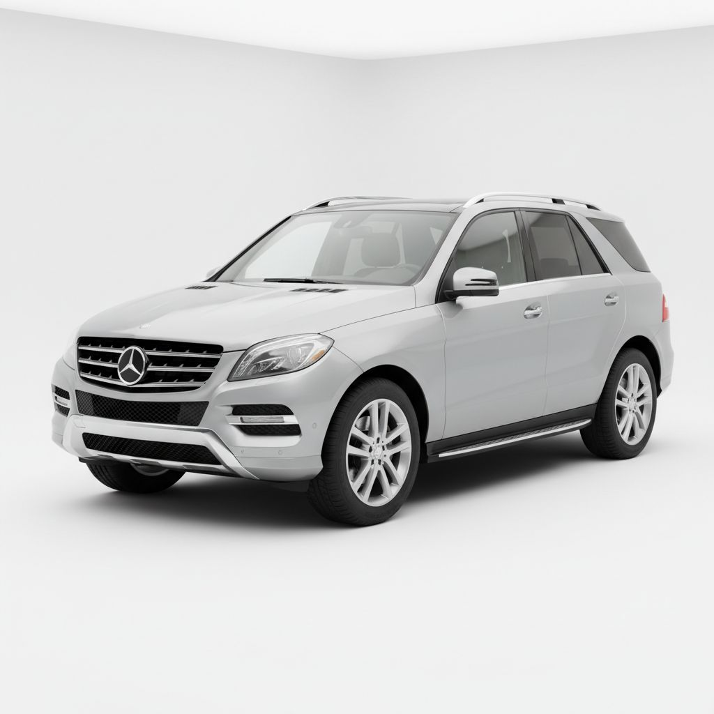 Mercedes-Benz M-Class W166 2011 — widok boczny