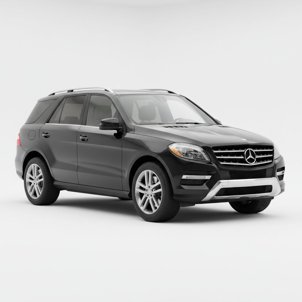 Mercedes-Benz M-Class W166 2011 — widok boczny