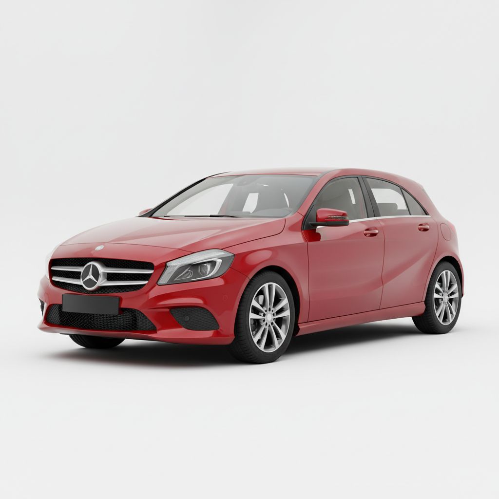 Mercedes-Benz Klasa A W176 2015 — widok boczny