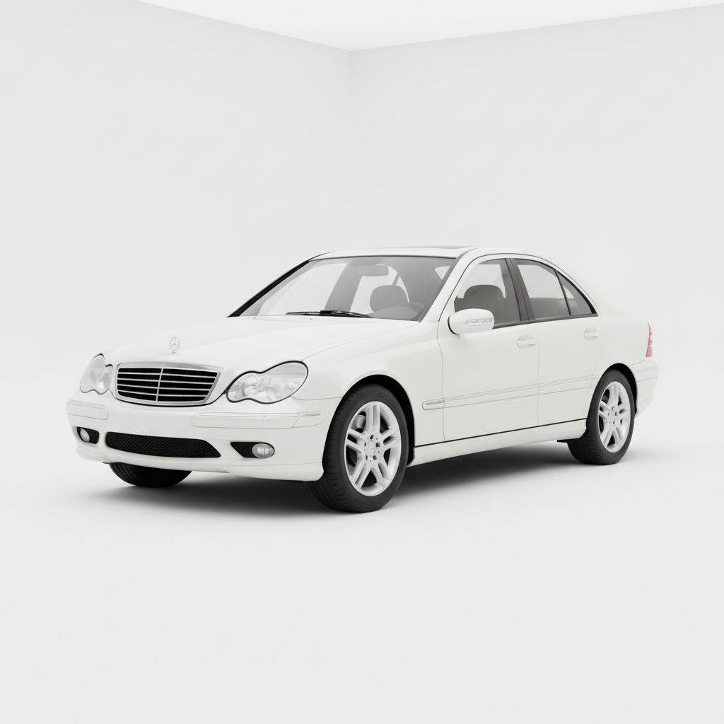 Mercedes-Benz Klasa C W203 2004 — widok boczny