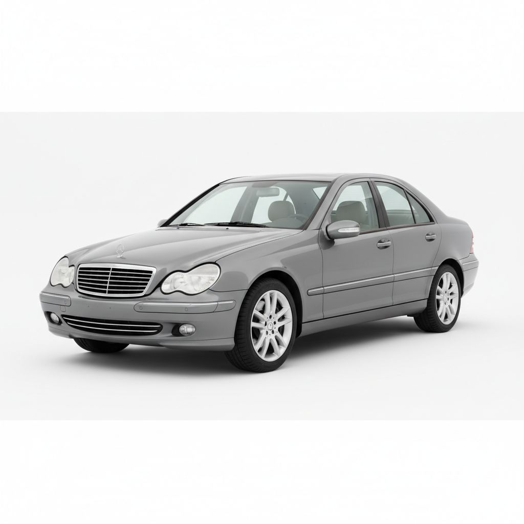 Mercedes-Benz Klasa C W203 2004 — widok boczny
