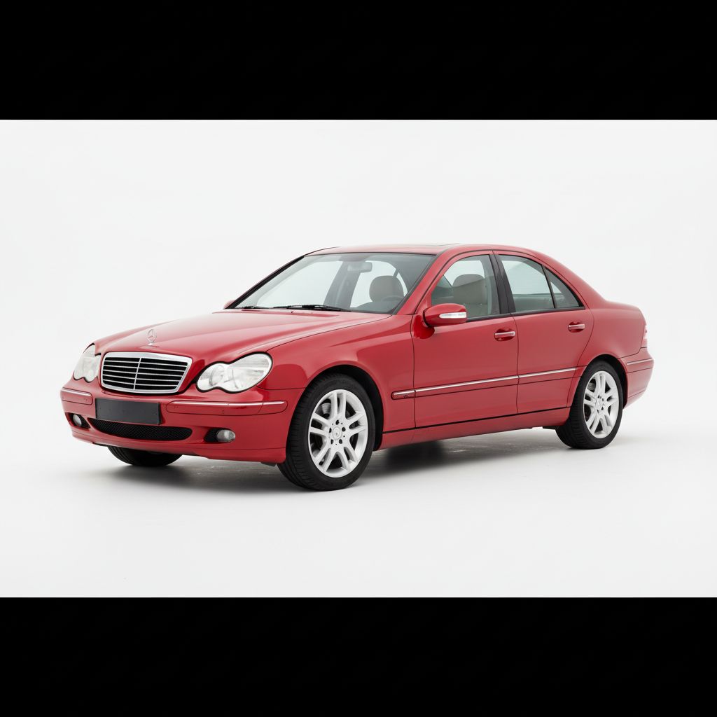 Mercedes-Benz Klasa C W203 2004 — widok boczny