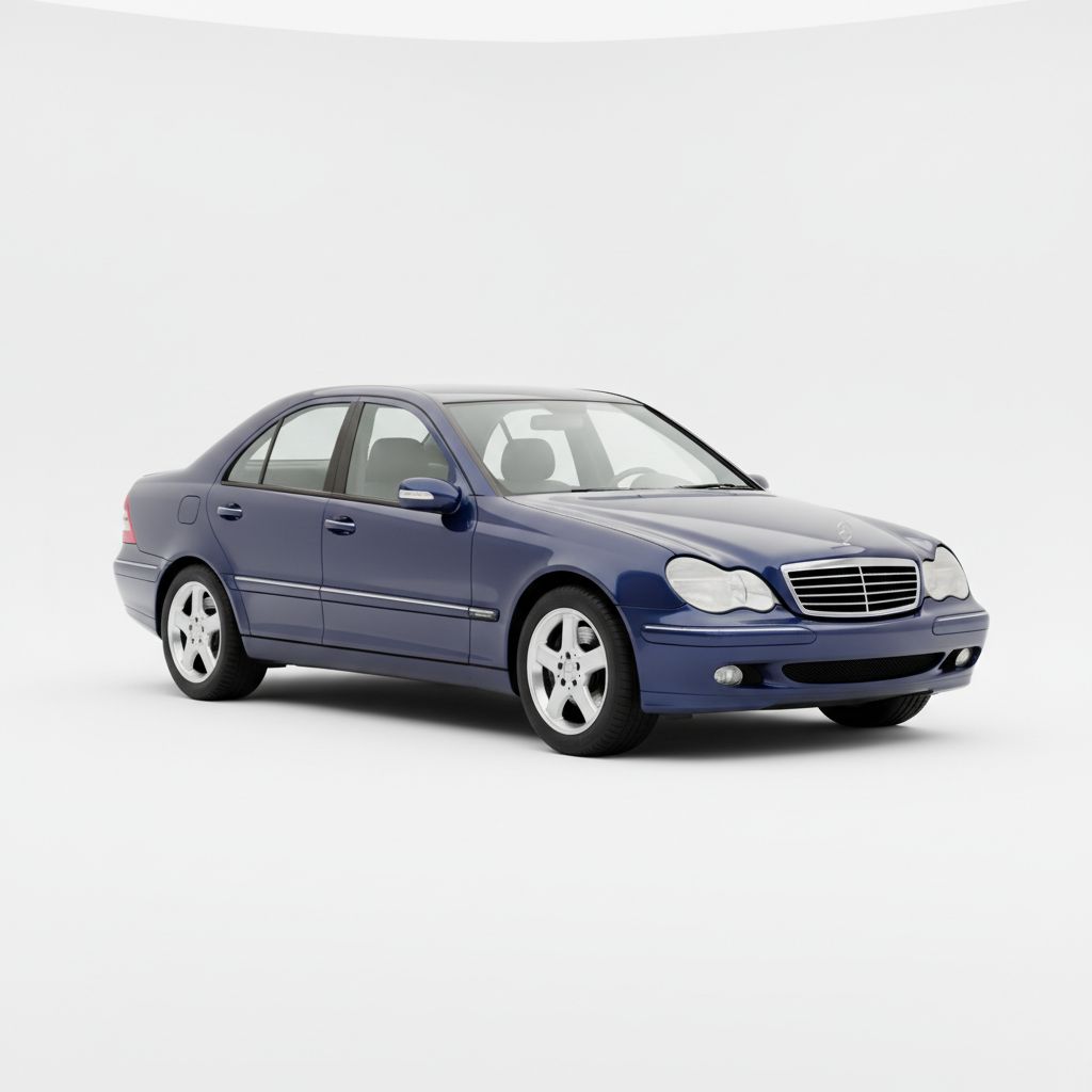 Mercedes-Benz Klasa C W203 2005 — widok boczny