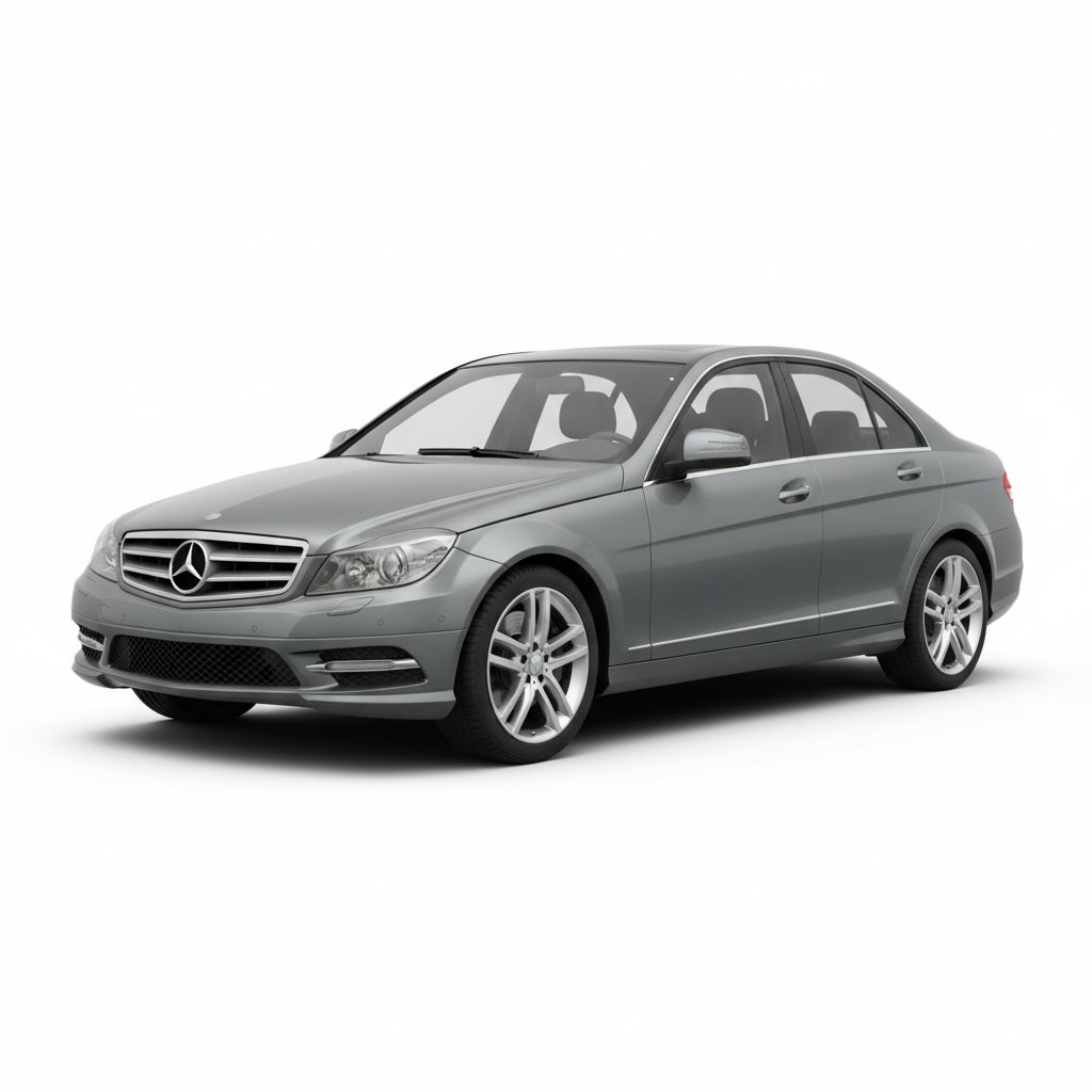 Mercedes-Benz Klasa C W204 2011 — widok boczny