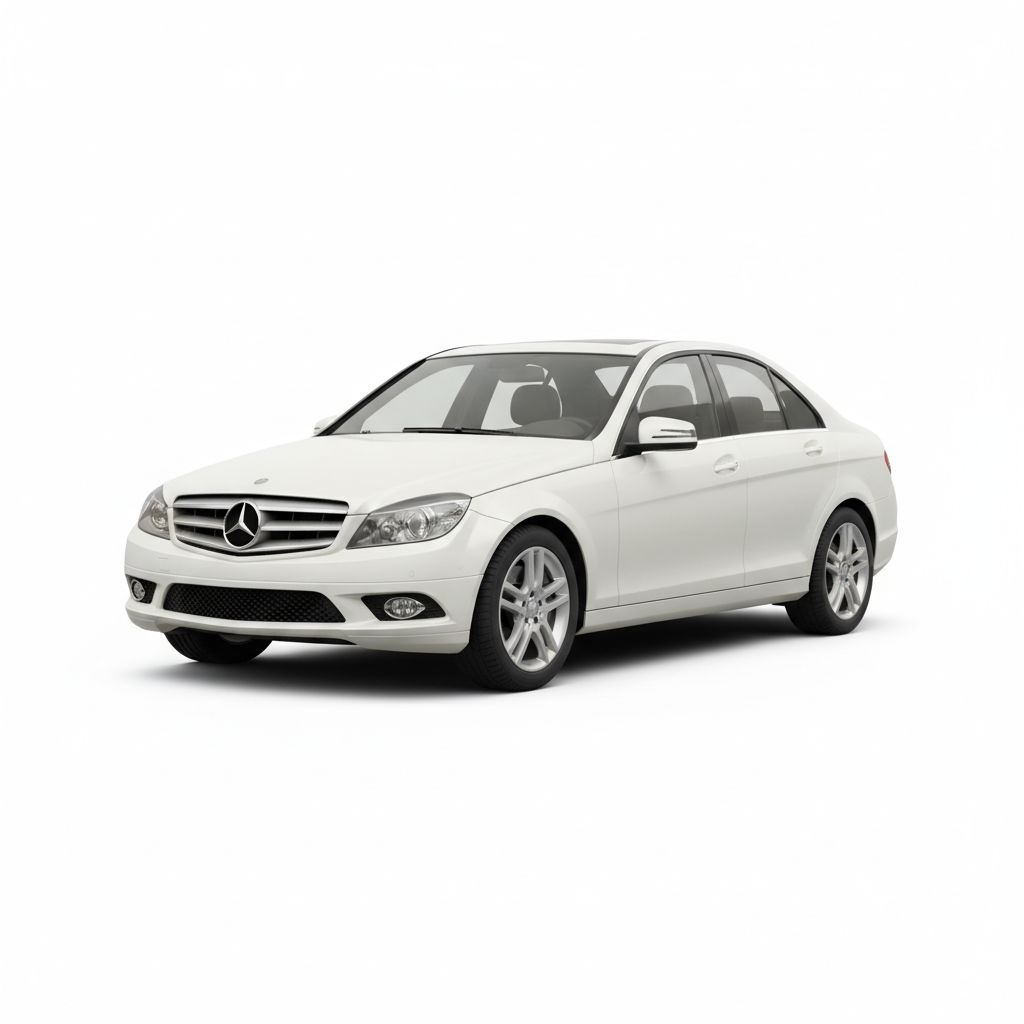 Mercedes-Benz Klasa C W204 2011 — widok boczny