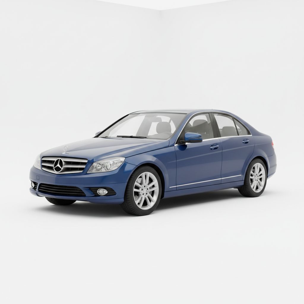 Mercedes-Benz Klasa C W204 2012 — widok boczny