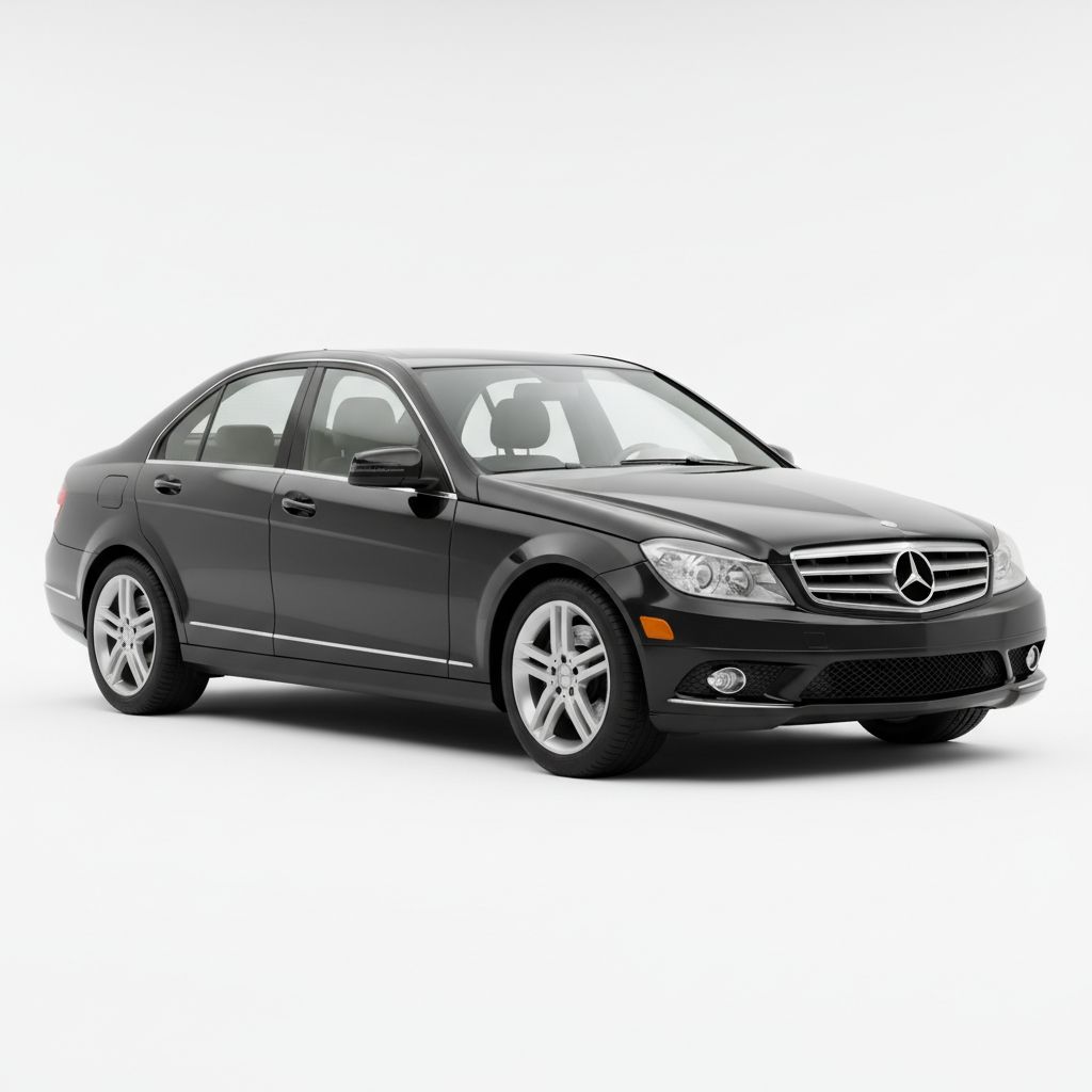 Mercedes-Benz Klasa C W204 2010 — widok boczny
