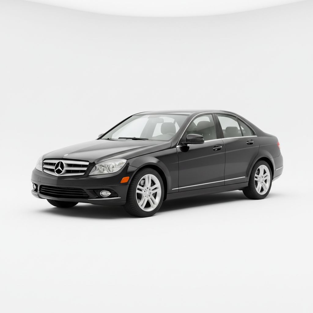 Mercedes-Benz Klasa C W204 2010 — widok boczny