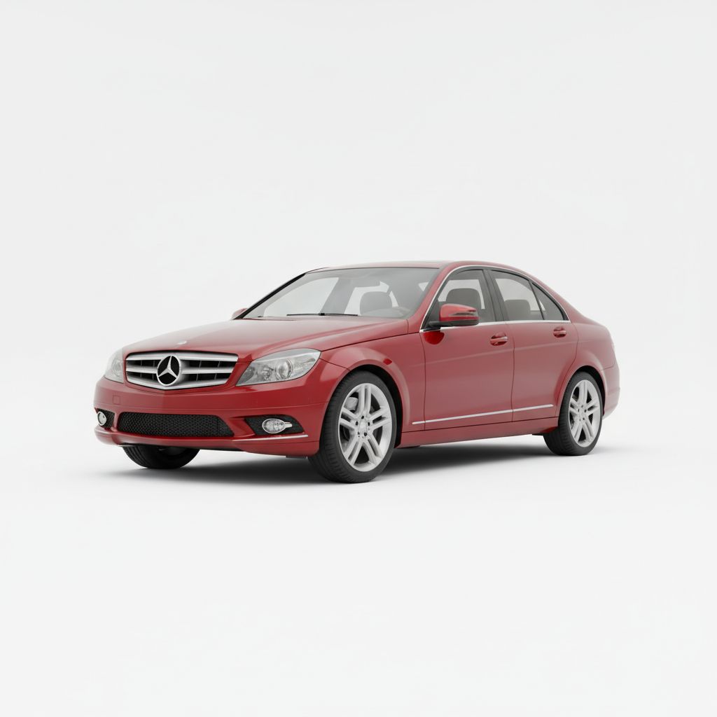 Mercedes-Benz Klasa C W204 2011 — widok boczny