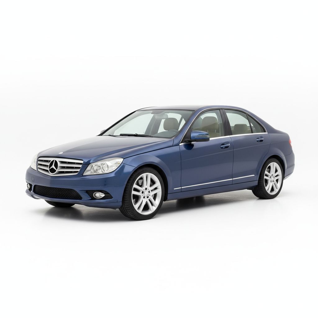 Mercedes-Benz Klasa C W204 2012 — widok boczny