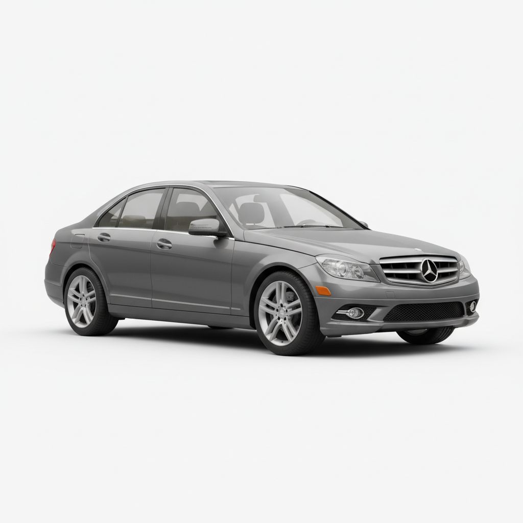 Mercedes-Benz Klasa C W204 2012 — widok boczny