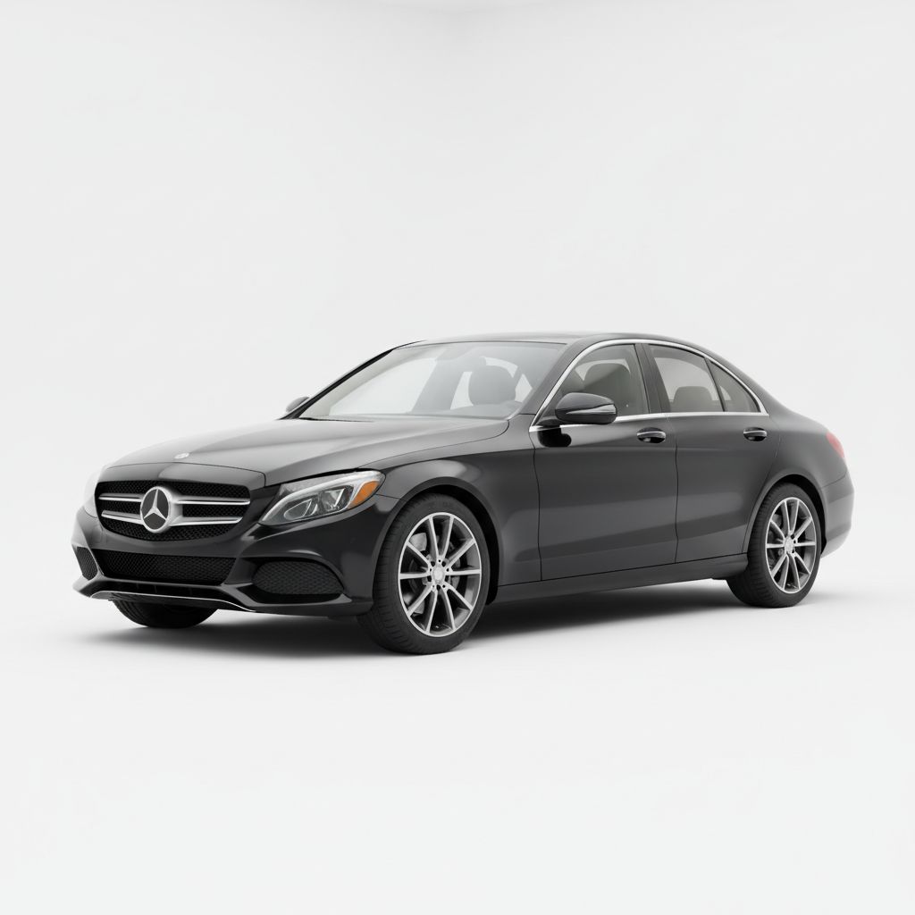 Mercedes-Benz Klasa C W205 2016 — widok boczny