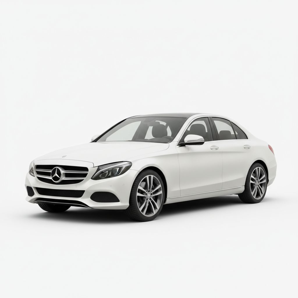 Mercedes-Benz Klasa C W205 2015 — widok boczny