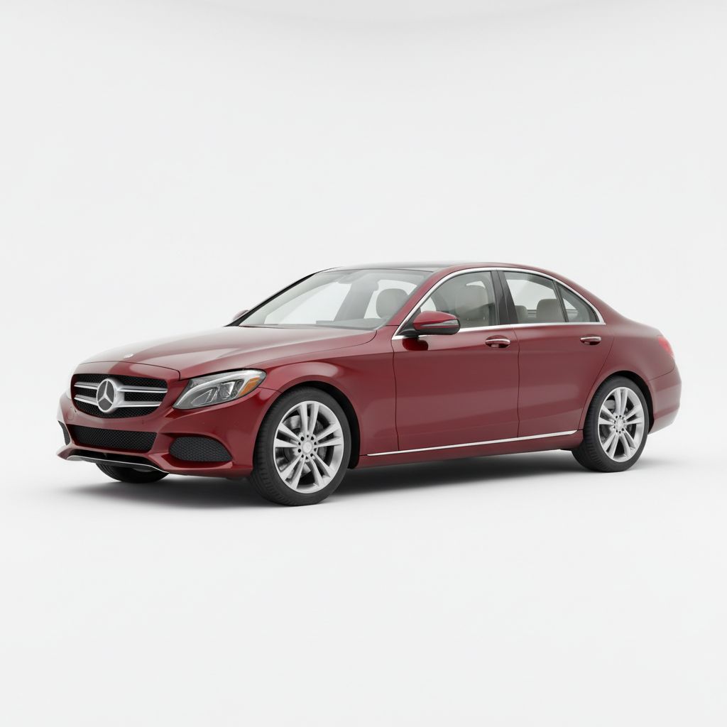 Mercedes-Benz Klasa C W205 2018 — widok boczny