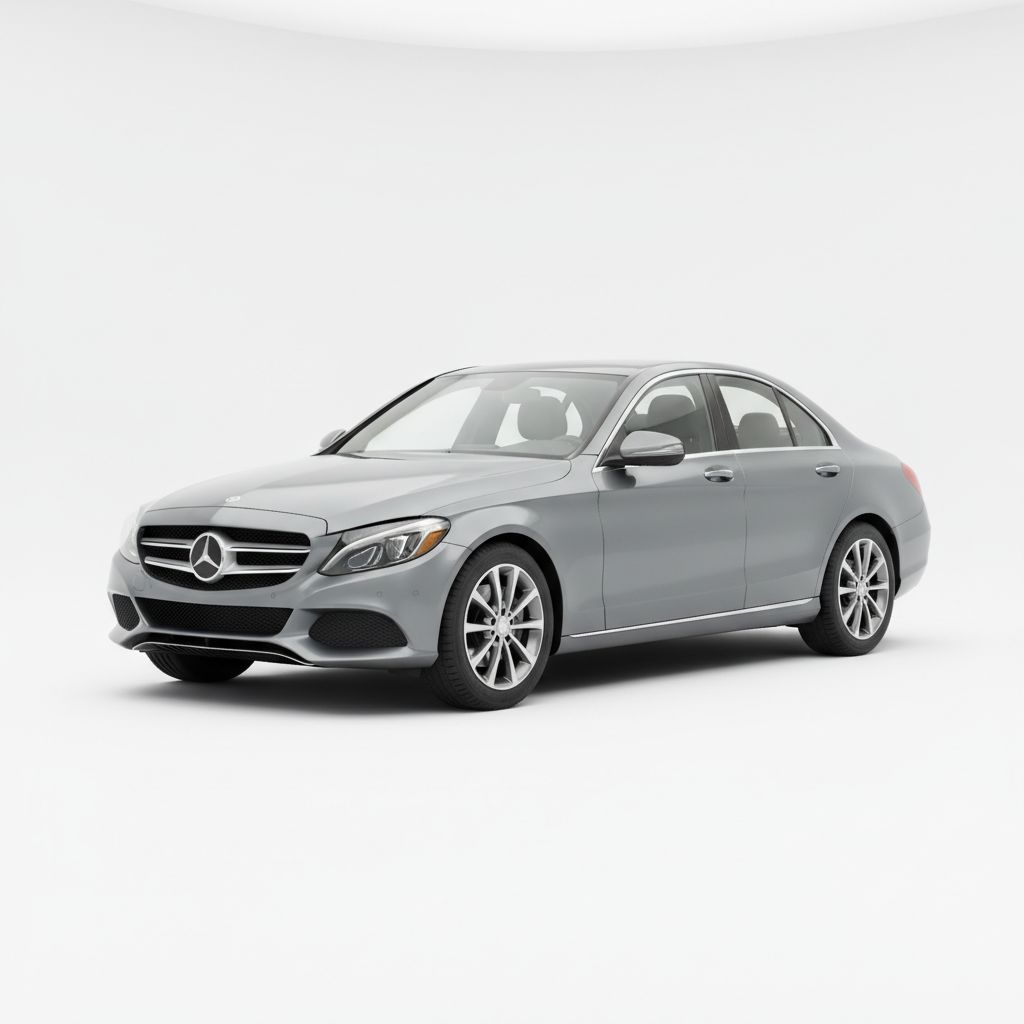Mercedes-Benz Klasa C W205 2014 — widok boczny