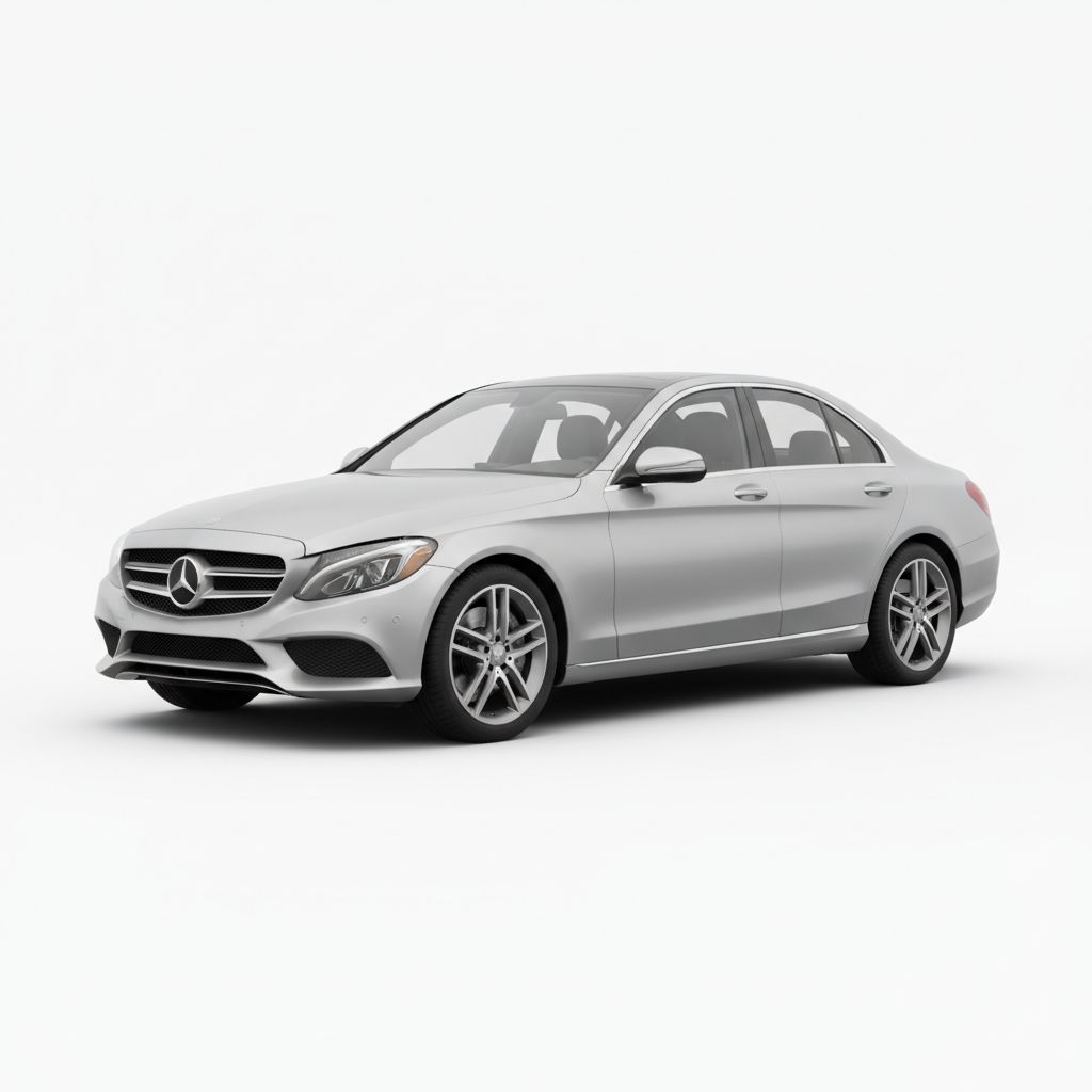 Mercedes-Benz Klasa C W205 2019 — widok boczny
