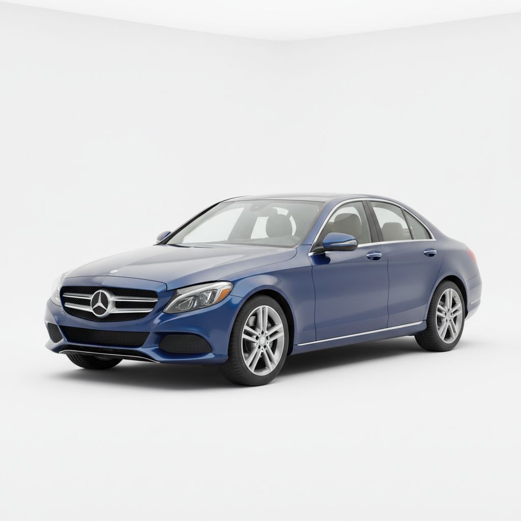 Mercedes-Benz Klasa C W205 2018 — widok boczny