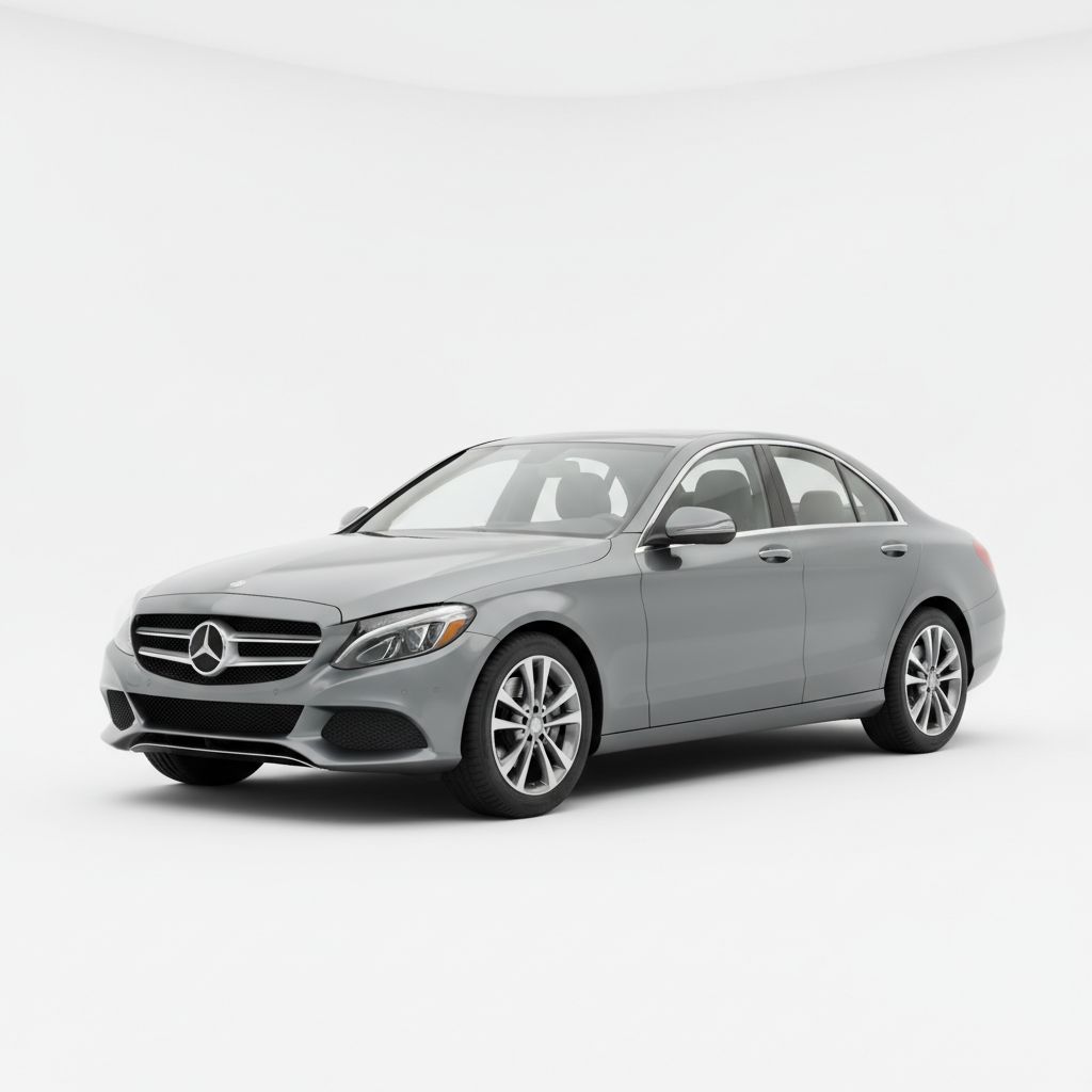 Mercedes-Benz Klasa C W205 2015 — widok boczny