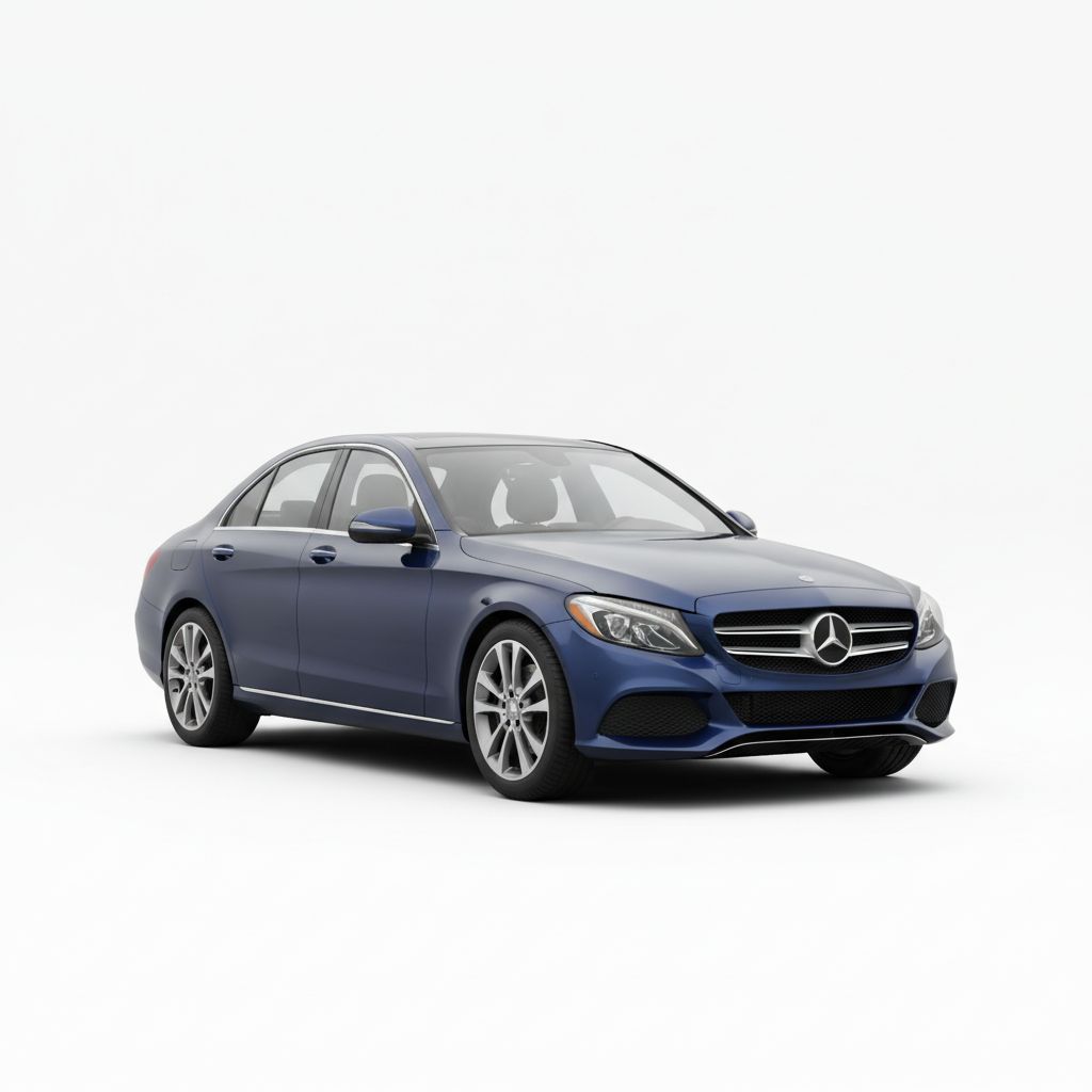 Mercedes-Benz Klasa C W205 2014 — widok boczny