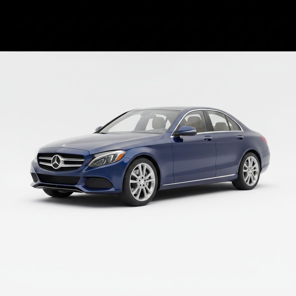 Mercedes-Benz Klasa C W205 2019 — widok boczny