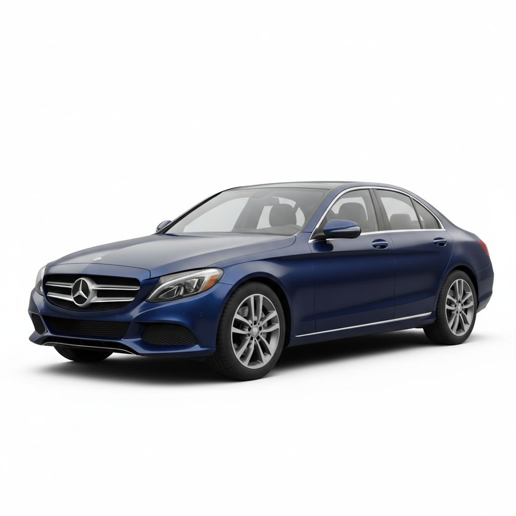 Mercedes-Benz Klasa C W205 2018 — widok boczny
